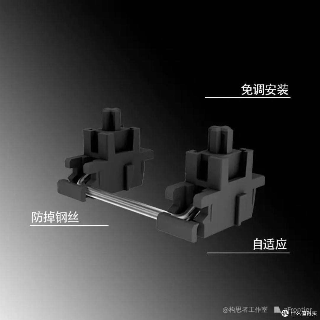 构思者自适应弹性结构钢板卫星轴即将发售
