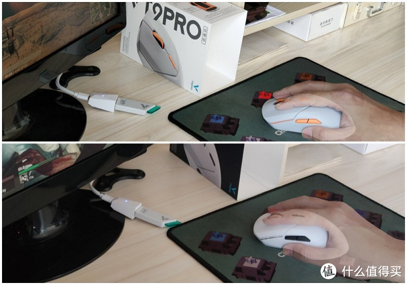 消除电焦虑，不同手型都能用，雷柏VT9PRO & VT9PRO Mini无线鼠标