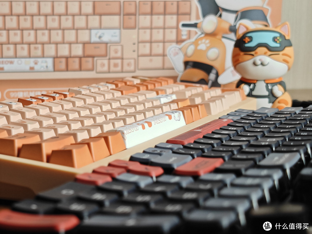 橘宝键盘高度比我自用的高