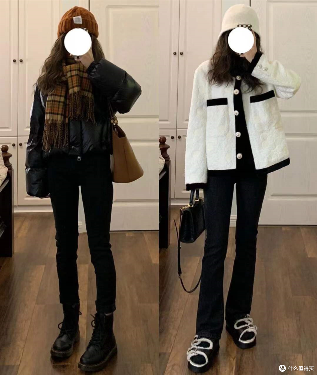身高158的小个子，别再短上衣配高腰裤了，其实这样穿更显高减龄