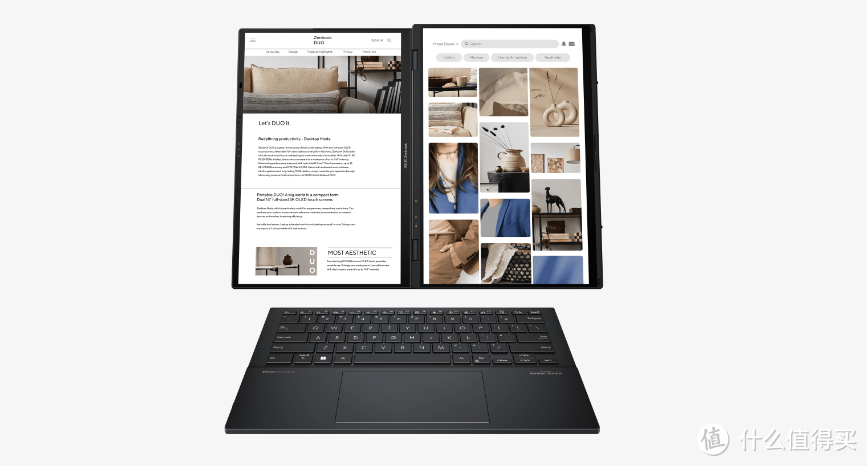 CES 2024华硕新款ZenBook DUO双屏笔记本亮相！多屏办公平替还得看它！