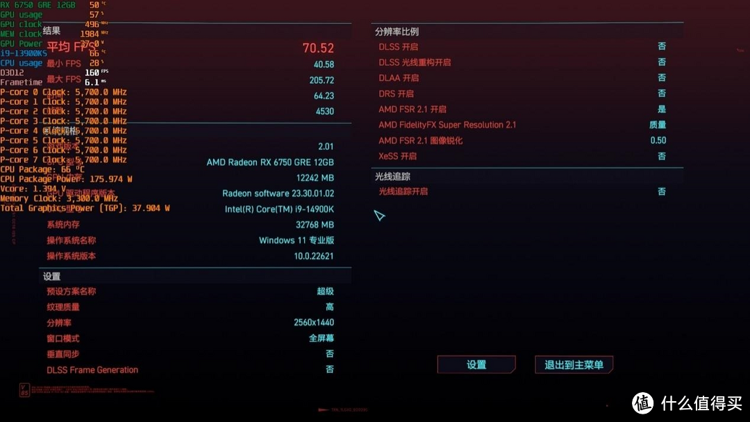 蓝宝石RX 6750GRE 12GB白金版显卡评测:2000元段位,2K游戏王者