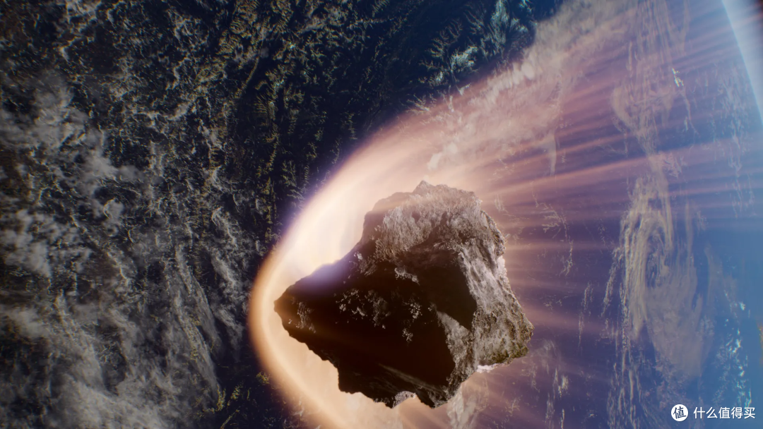 △ 一小块“意外到访”的小行星碎片，可能成为地球物种的终结