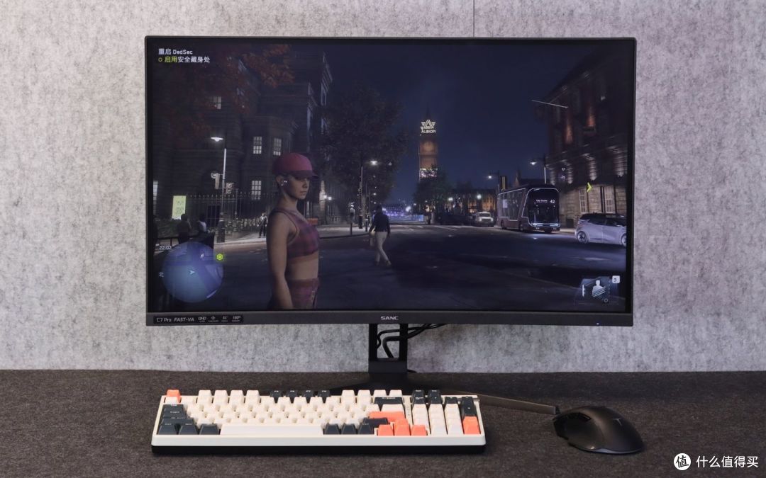 2K180Hz曲面显示器SANC C7Pro测评:千元内游戏显示器新选择