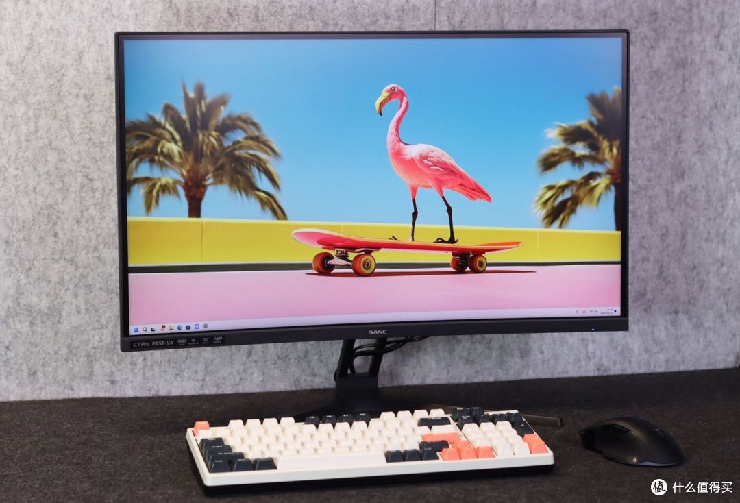2K180Hz曲面显示器SANC C7Pro测评:千元内游戏显示器新选择