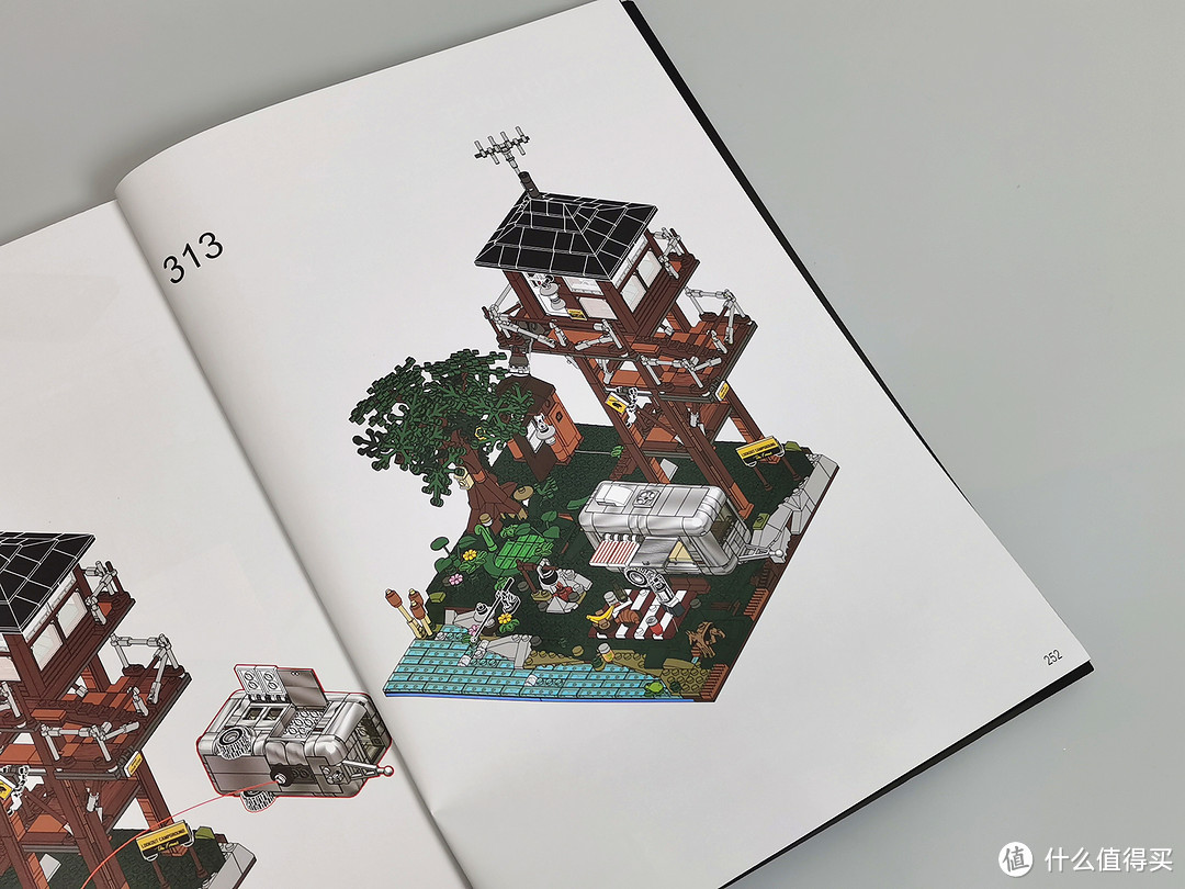 首测,灯光积木天花板