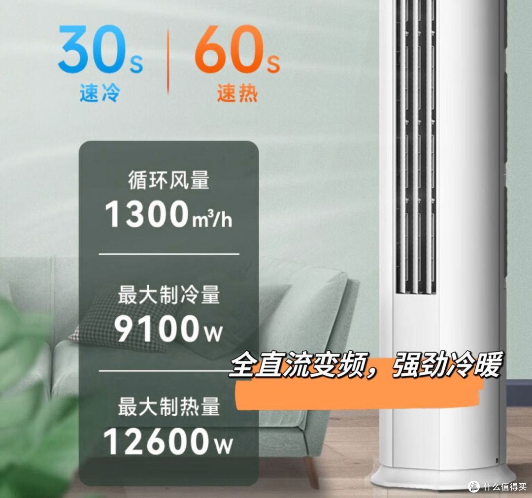 空调柜机怎么选?量利兼顾的精爆品柜机长虹大3匹熊猫懒一级能效空调真的好用么?