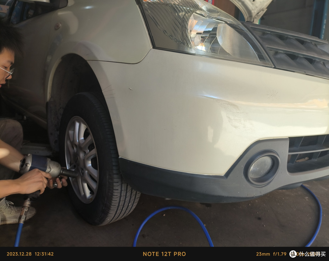 2007款日产骊威1.6自动全能型 242913KM 检修异响和漏油问题!