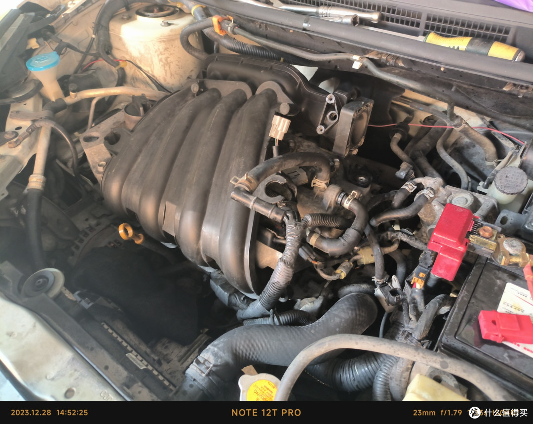 2007款日产骊威1.6自动全能型 242913KM 检修异响和漏油问题!