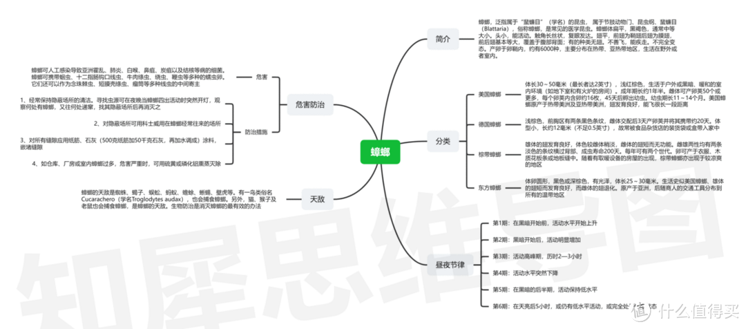 昆虫记思维导图,高清脑图模板分享