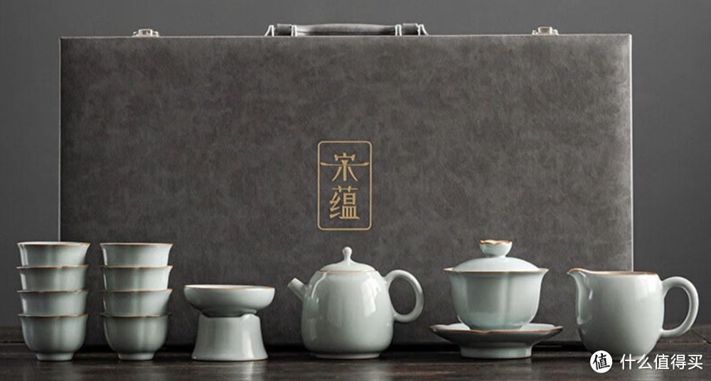 年礼选择宋代五大名窑茶具，共赏宋代极简的瓷器美学！