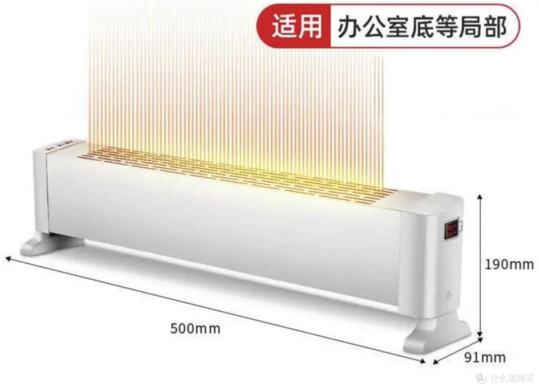 2024年,有什么高颜值的踢脚线取暖器推荐?