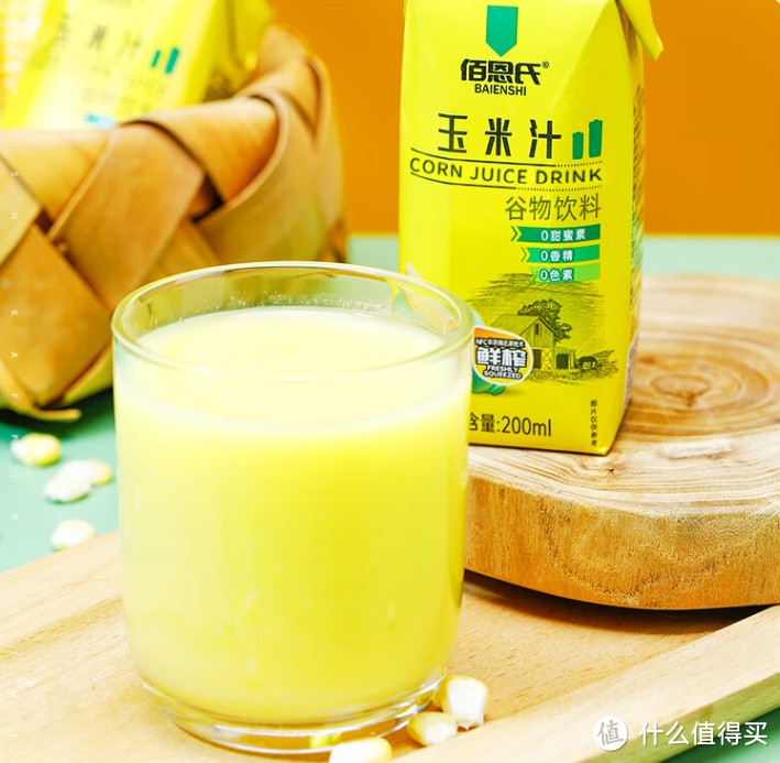 佰恩氏 鲜榨玉米汁：NFC工艺，健康营养的选择