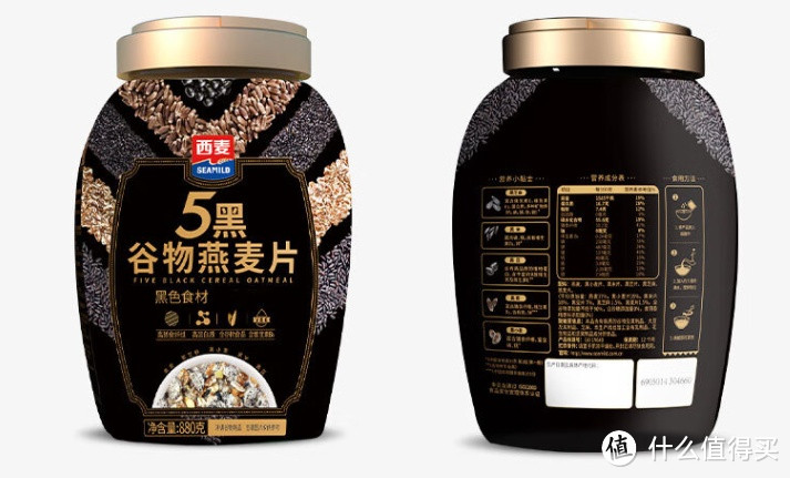 西麦5黑谷物燕麦片：健康美味的选择