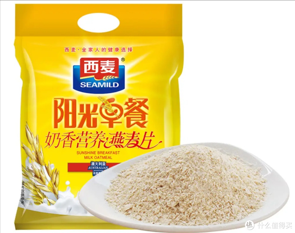 西麦 阳光早餐 奶香燕麦片700g：美味与营养的结合