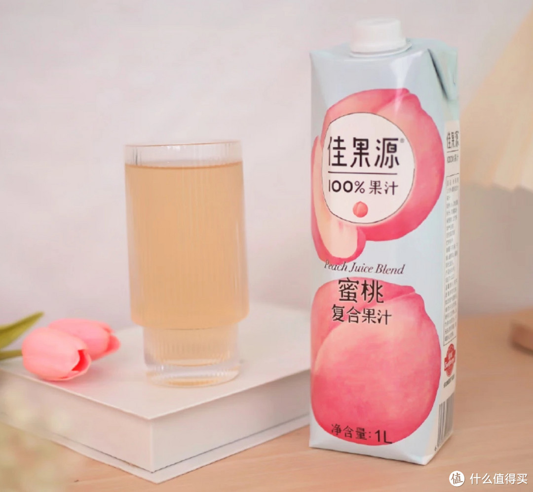 佳果源100%蜜桃复合果汁——清甜可口，大瓶分享