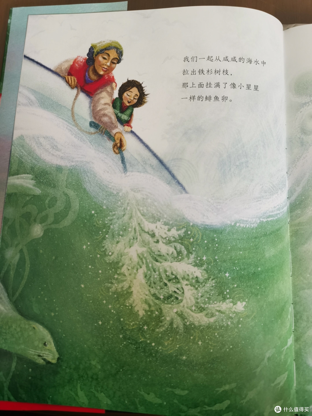 这本海豚童书带来的曾获得2023年凯迪克银奖作品的儿童绘本——《浆果之歌》,过年期间正好安排上