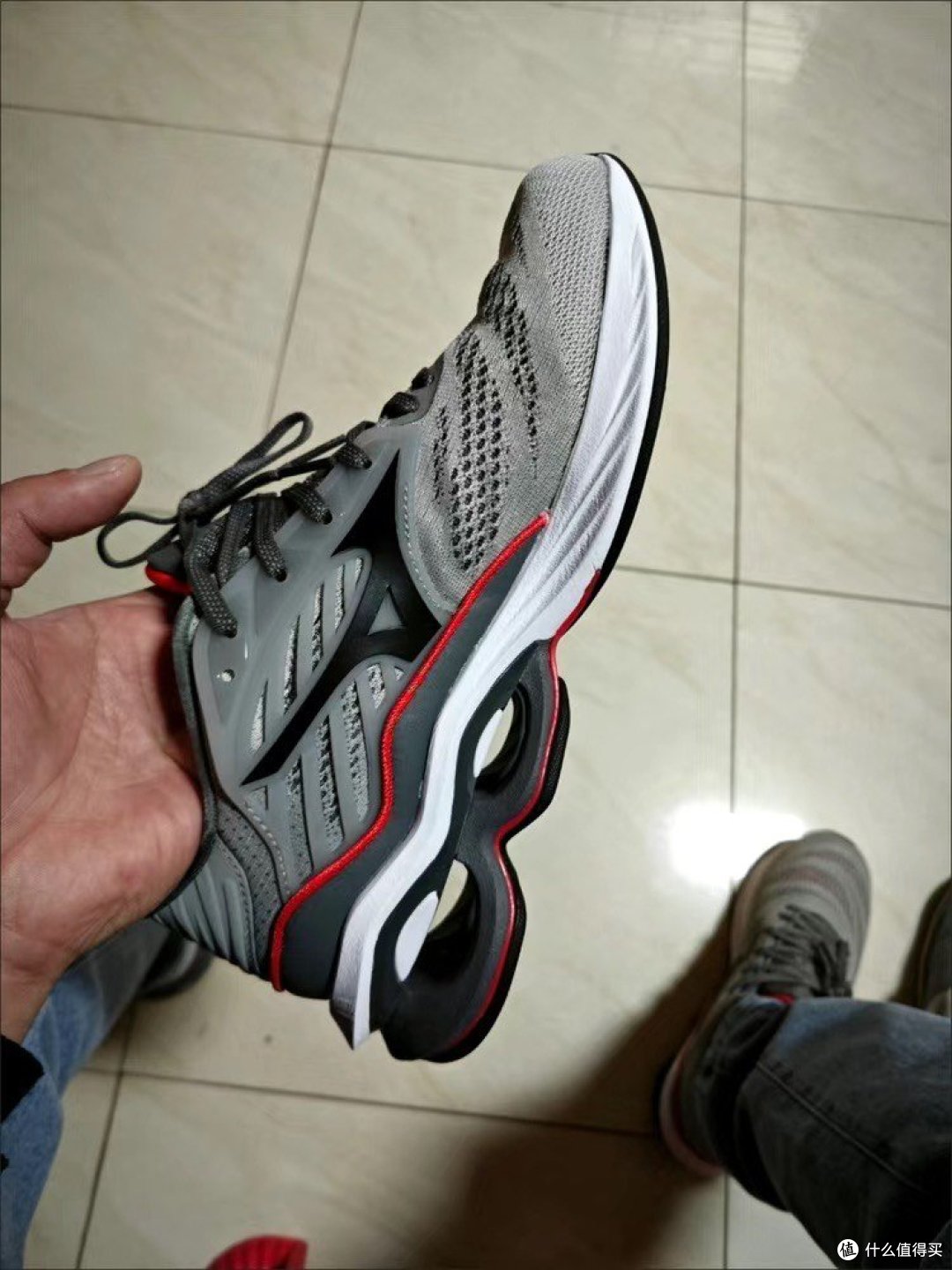 MIZUNO美津浓男款户外跑步鞋减震慢跑鞋运动鞋WAVE CREATION 23