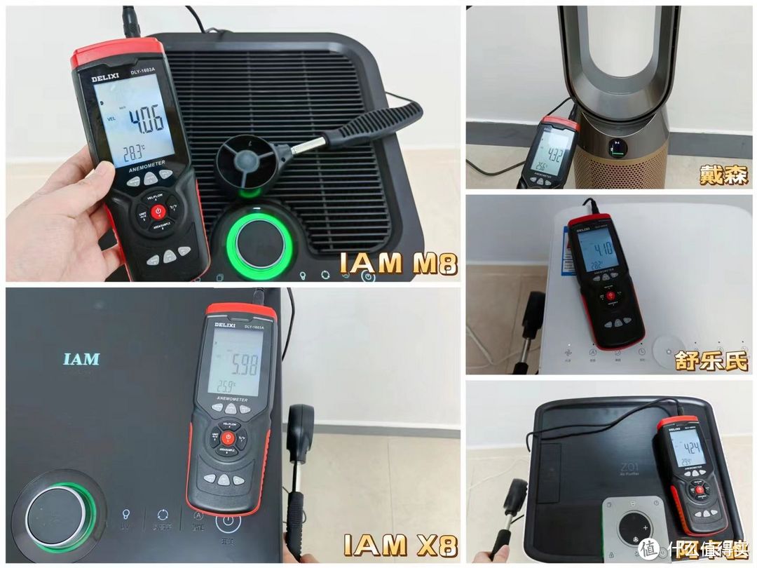 5款空气净化器对比测评：IAM M8、IAM X8、戴森、舒乐氏、阿卡驰等5款空气净化器对比实测