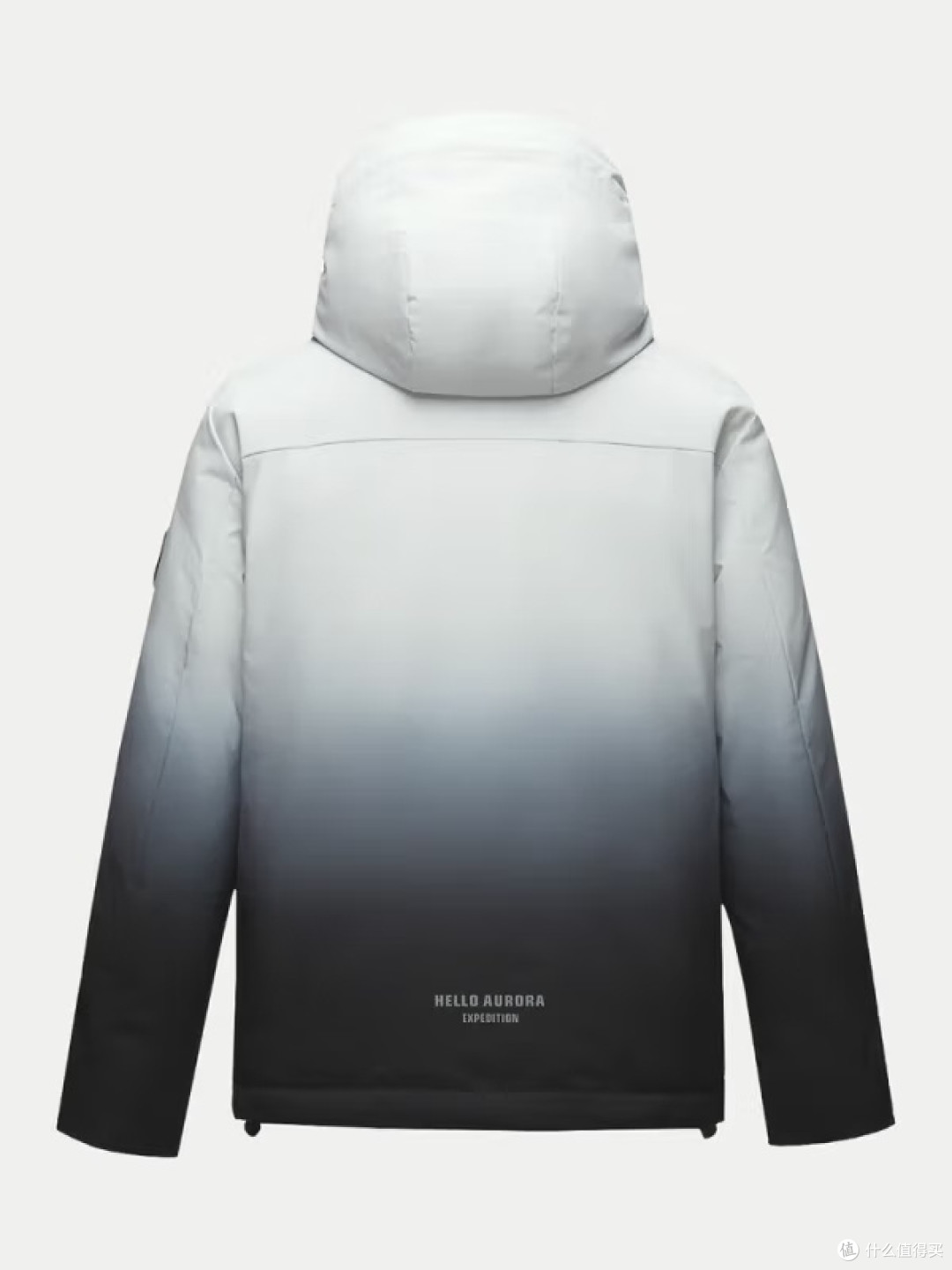 HLA海澜之家【张颂文同款】羽绒服男23极光鹅绒连帽90白鹅绒外套冬