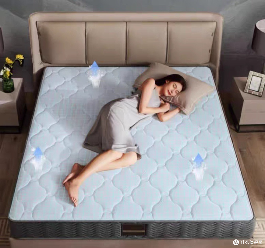 睡个好觉性价比好物:网易严选乳胶床垫椰棕垫软垫家用席梦思床垫天然乳胶弹簧厚床垫。