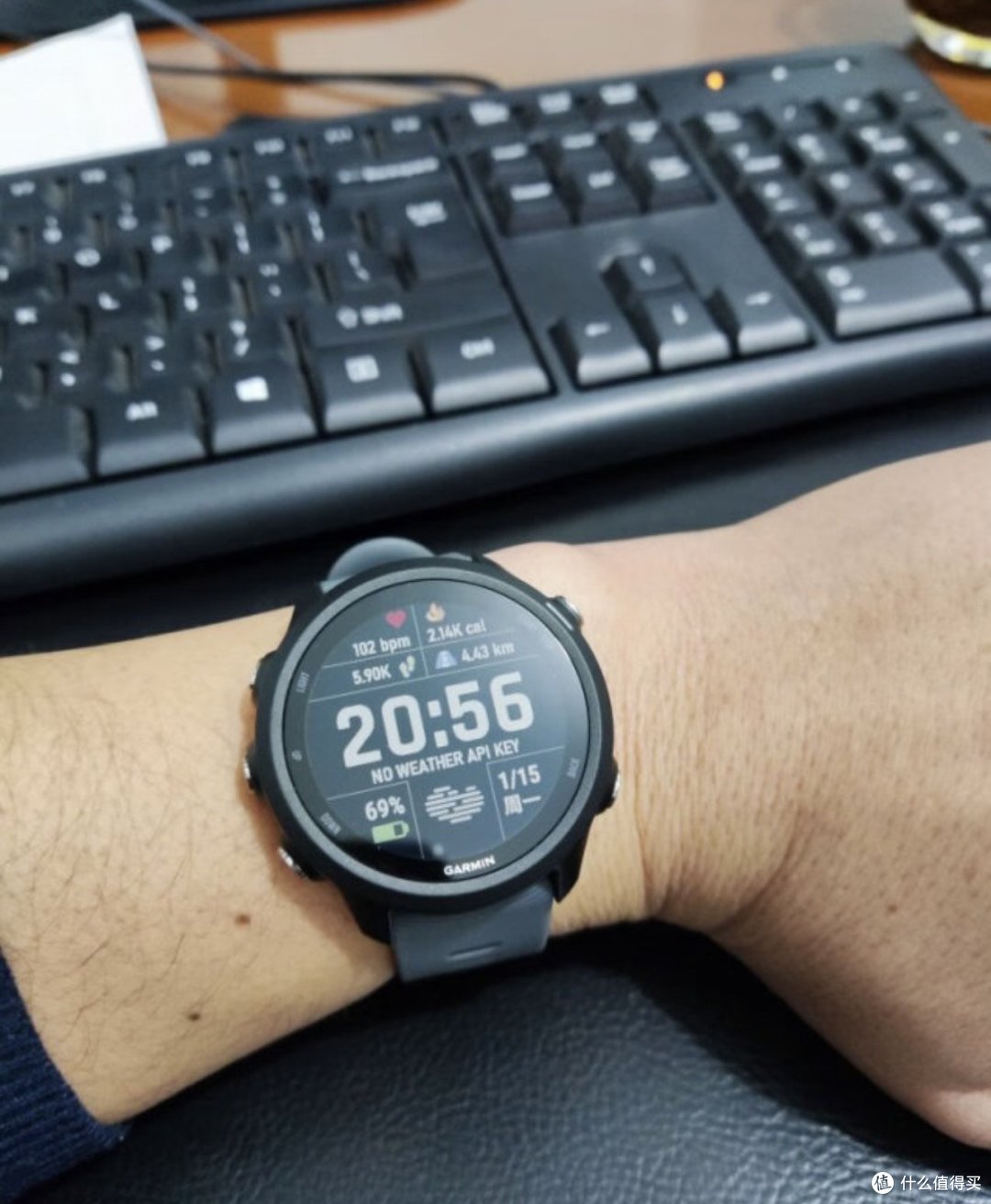 佳明（GARMIN）Forerunner245神秘灰血氧心率跑步游泳骑行户外运动手表