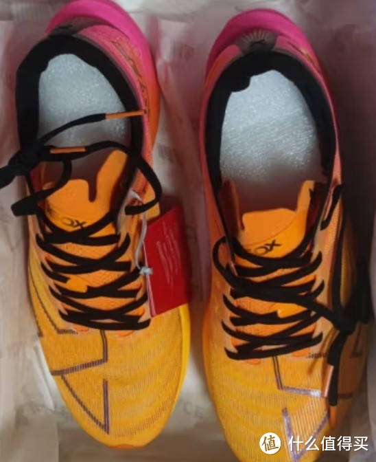 特步新一代竞速跑鞋160X5.0碳板马拉松竞速跑步鞋男女鞋运动鞋 热带黄/橙黄色-男 41