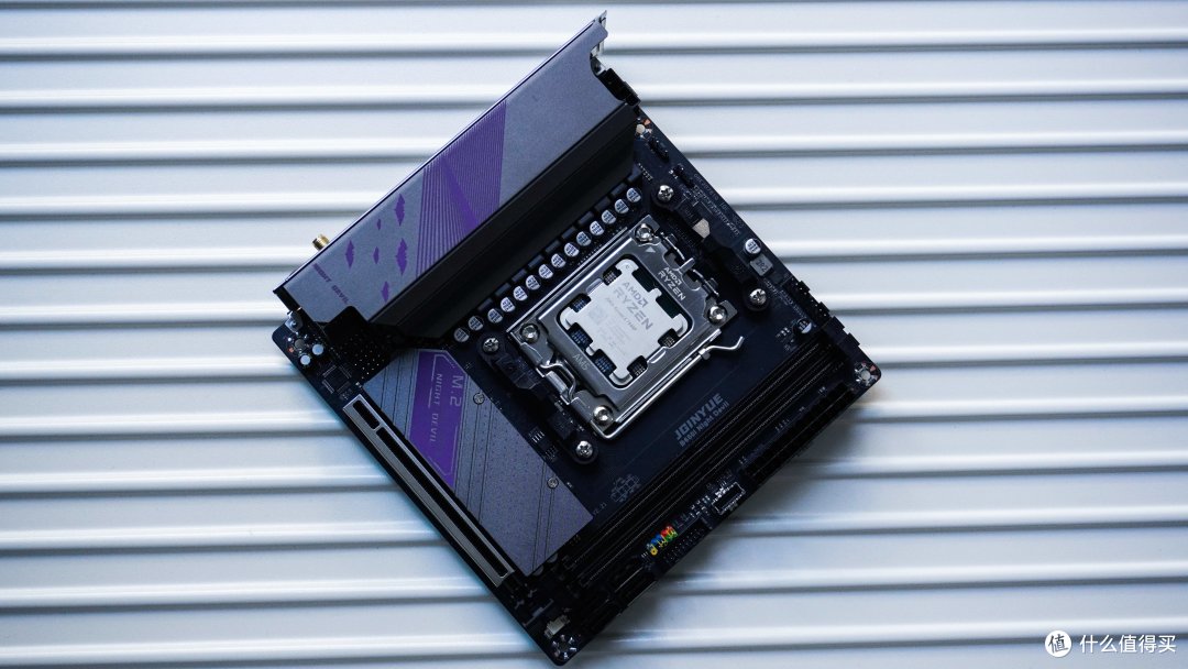 AMD板厂品牌中最便宜的B650主板,看看“缝合怪”是怎样的体验?锐龙5 7500F+精粤B650i+蓝戟A580装机