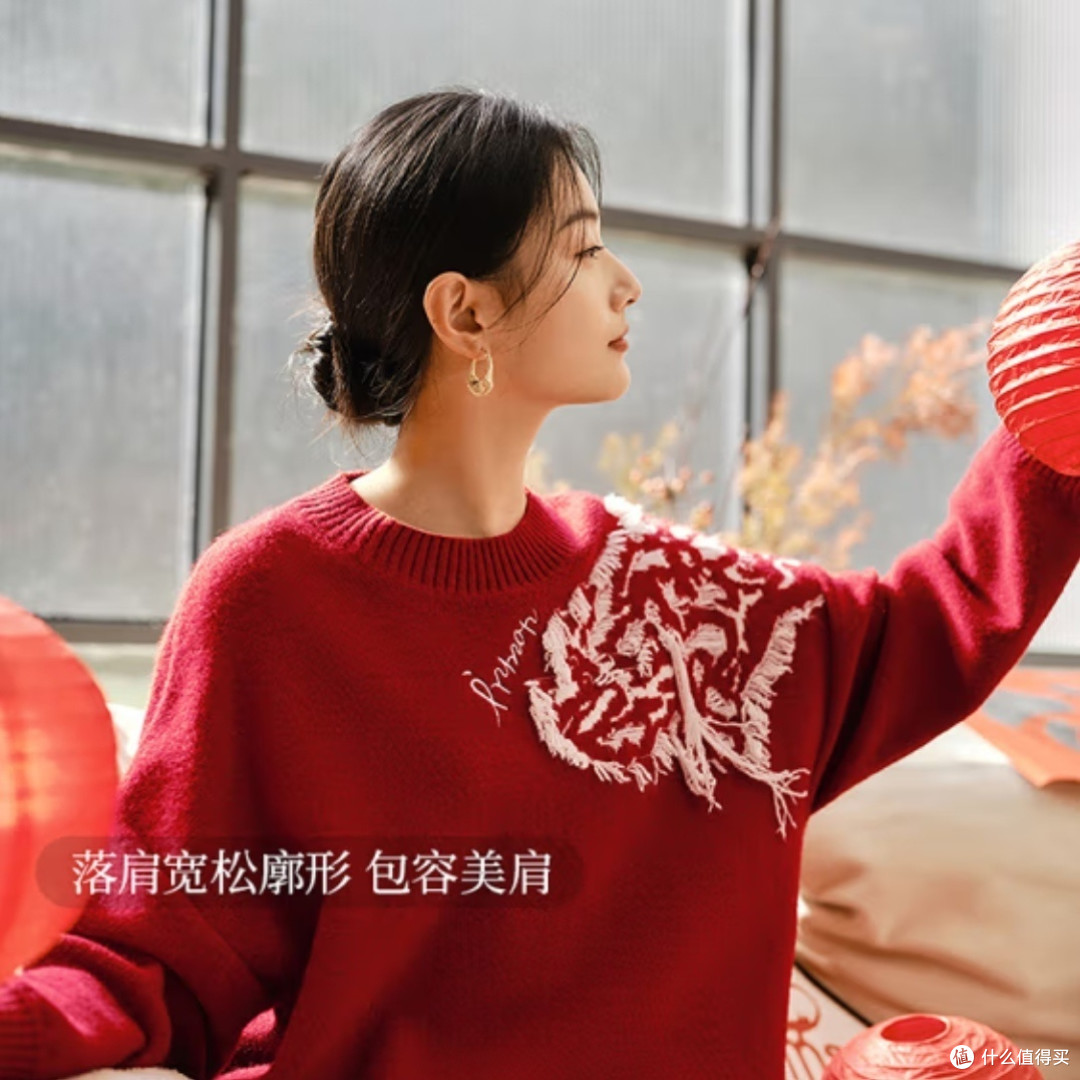 新年穿红衣,仪式感满满,穿出喜庆穿出明星气质~