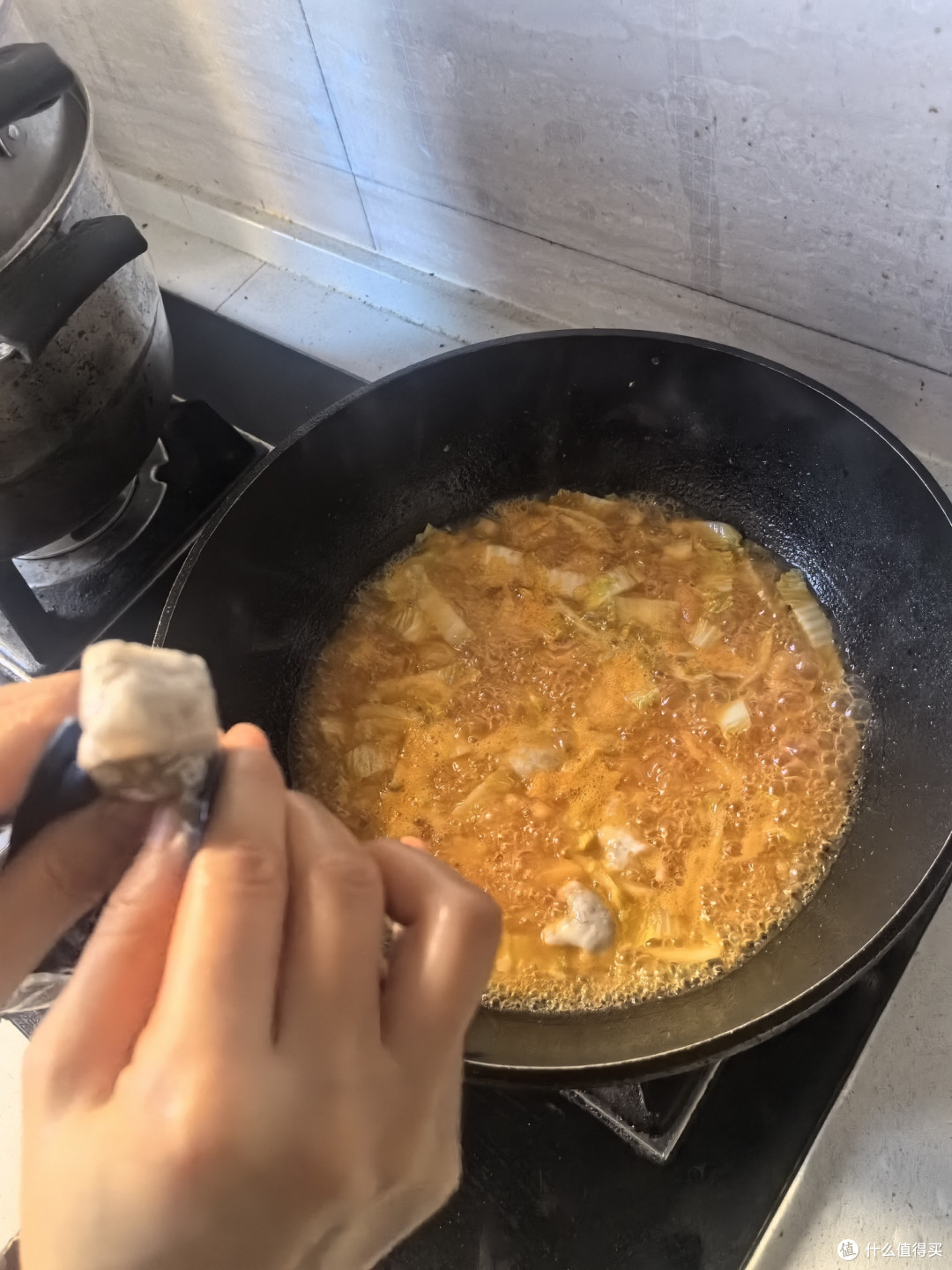 这个喵满分的虾滑可以啊
