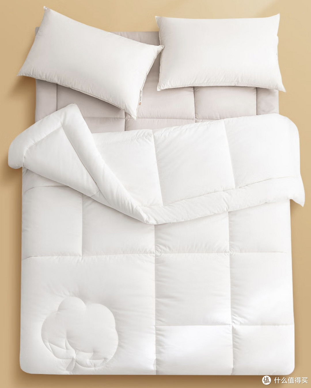 睡了好觉系列要想睡眠好，舒服柔软的棉被不能少，京东京造100%天然新疆棉花被。