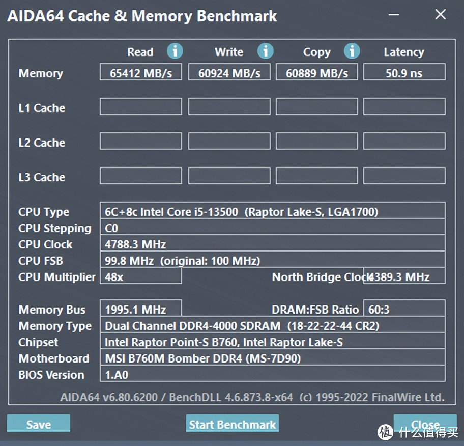 1200元13500处理器不锁SA电压100W功耗内存4133M速度6万延迟50NS,几十元散热器提升微星主板供电至150W