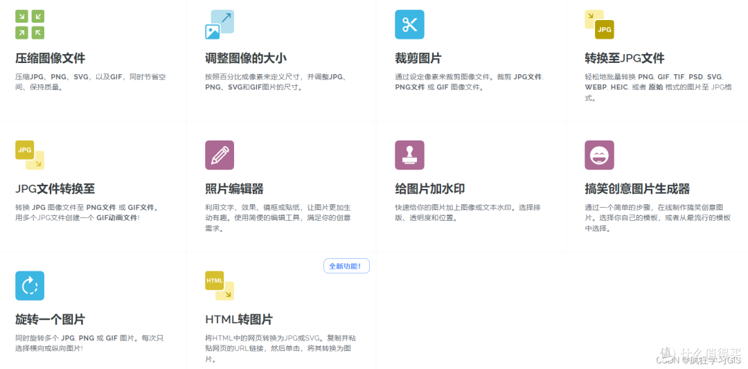 好用的图片处理网站:修改证件照尺寸、调整图片背景、压缩文件大小、在线P图等