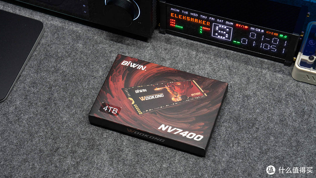 Epic喜加N得上大容量硬盘|佰维WOOKONG NV7400 4TB SSD