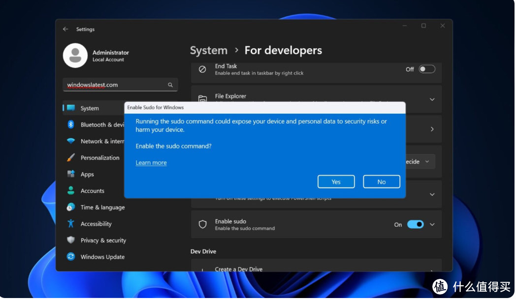 🚀Windows 11大更新：Sudo命令原生支持