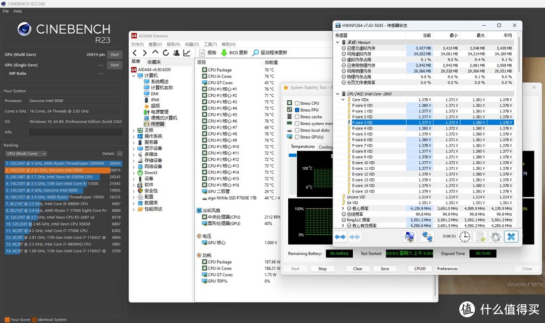 1000多元酷睿I7-13700K处理器超频6G！单核1000，全核心14100分！铭瑄B760终结者百亿补贴500元DLVR开启