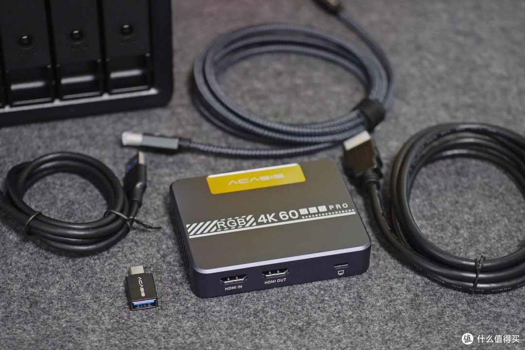高清采集,直播神器,ACASIS阿卡西斯4K采集卡使用体验