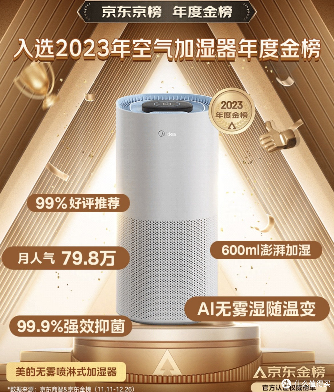 图：美的加湿器