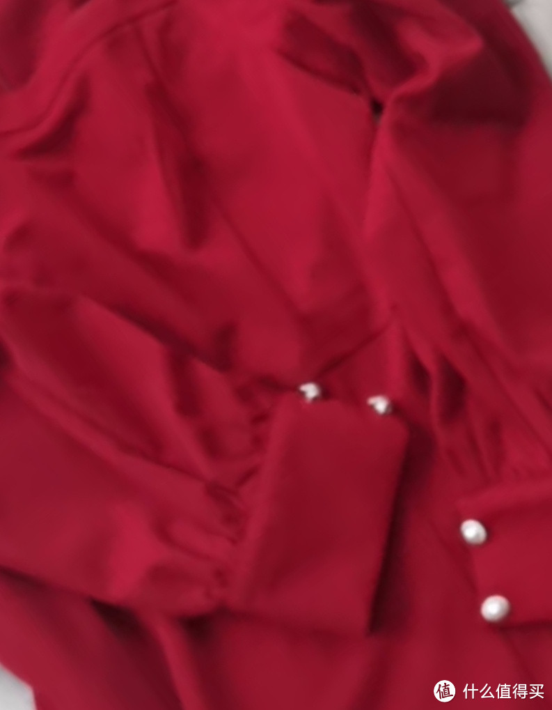 龙年新时尚之尚都比拉秋季气质优雅方领收腰显瘦赫本风中长款连衣裙 红色 S