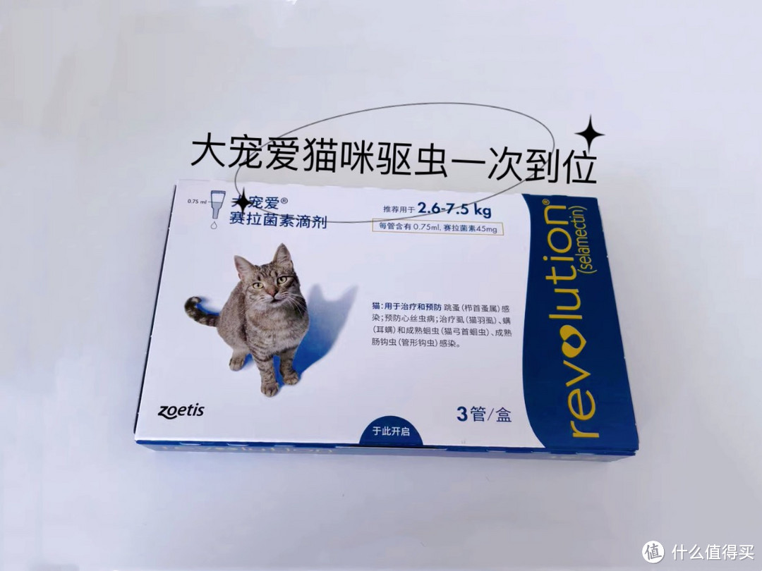 定期驱虫我选大宠爱！猫好我也好！