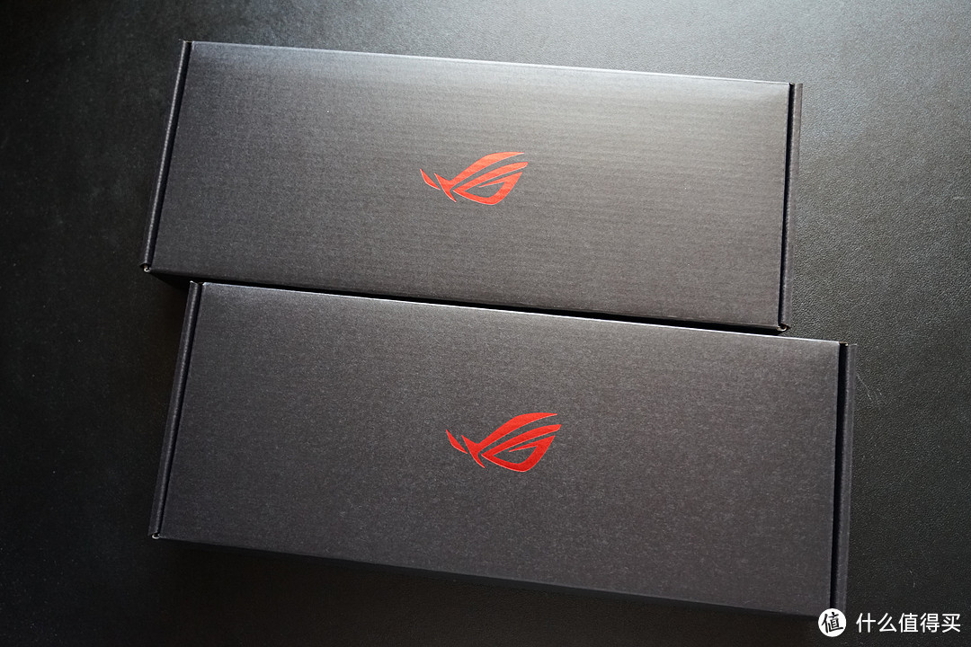 ROG CES第一个矮轴机械键盘新品到手——ASUS ROG 魔导士RX LP 矮光轴(蓝红)开箱,视频声音测试在最后_无线键盘_什么值得买