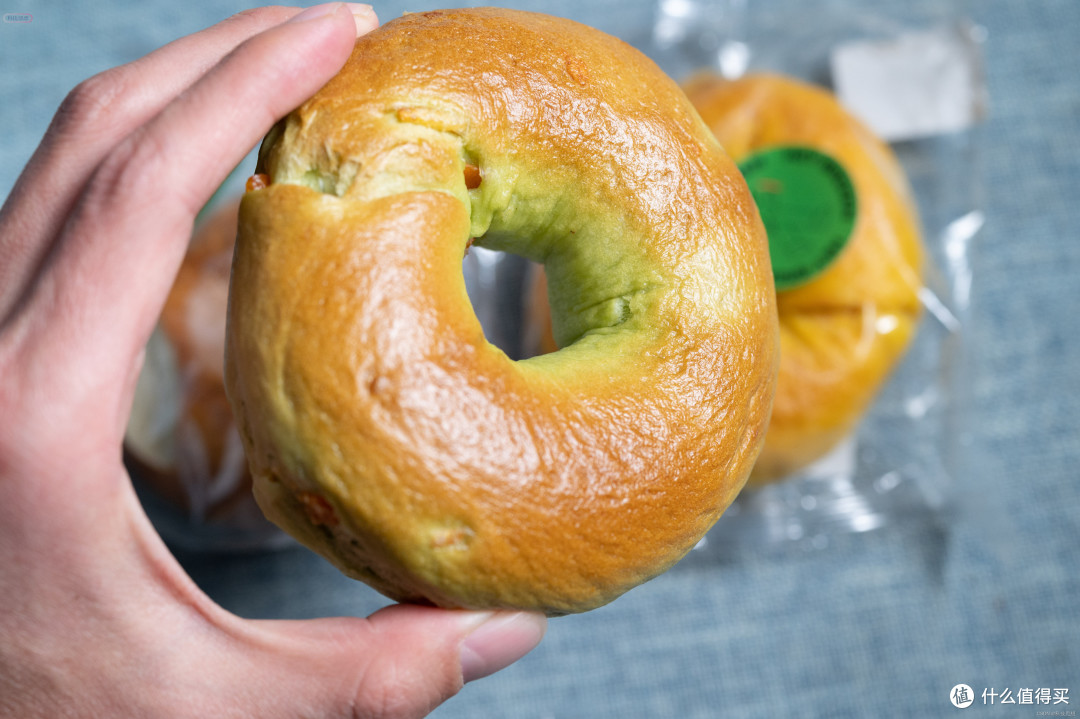 口味多样的碱水贝果面包,香气饱满松松软软