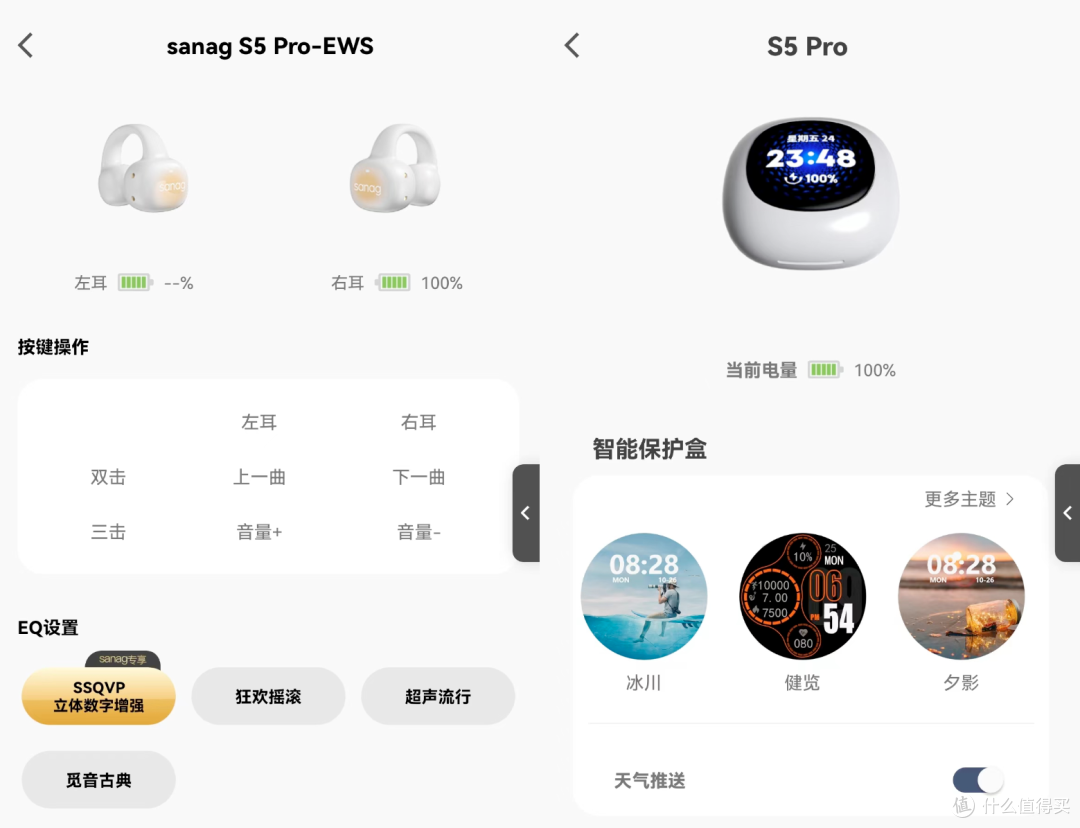 全彩触控,时尚科技新巅峰!欧阳娜娜同款Sanag 塞那 S5 PRO 耳机评测