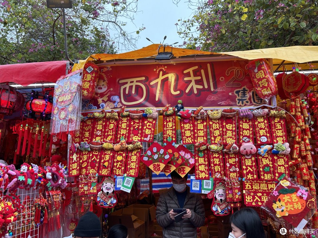 广州天河花市开市了，扑面而来的年味