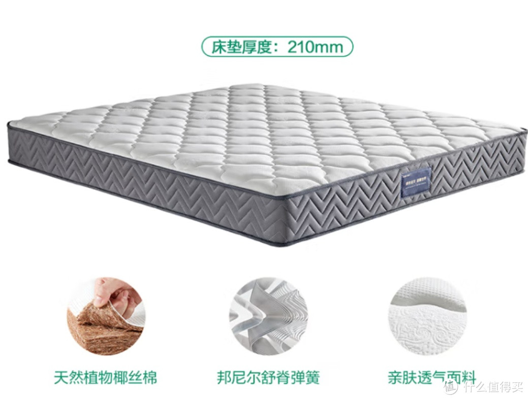 全友家居 3D 环保椰棕弹簧床垫：提升睡眠质量的理想选择