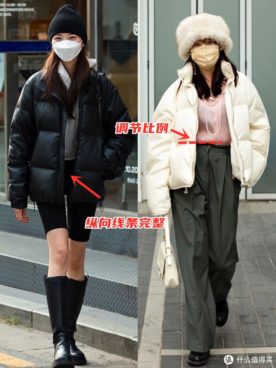 看了韩国女生才知道：原来“羽绒服”穿的臃肿土味，问题出在这！