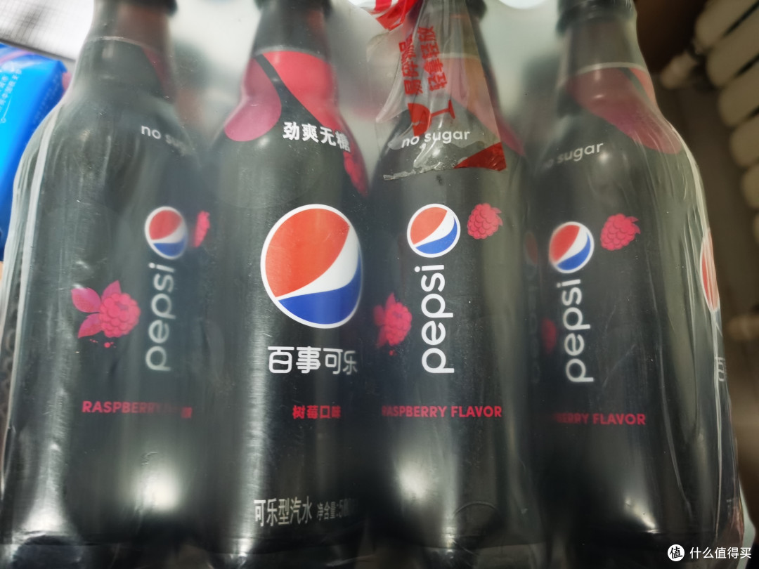 百事可乐树莓口味无糖可乐