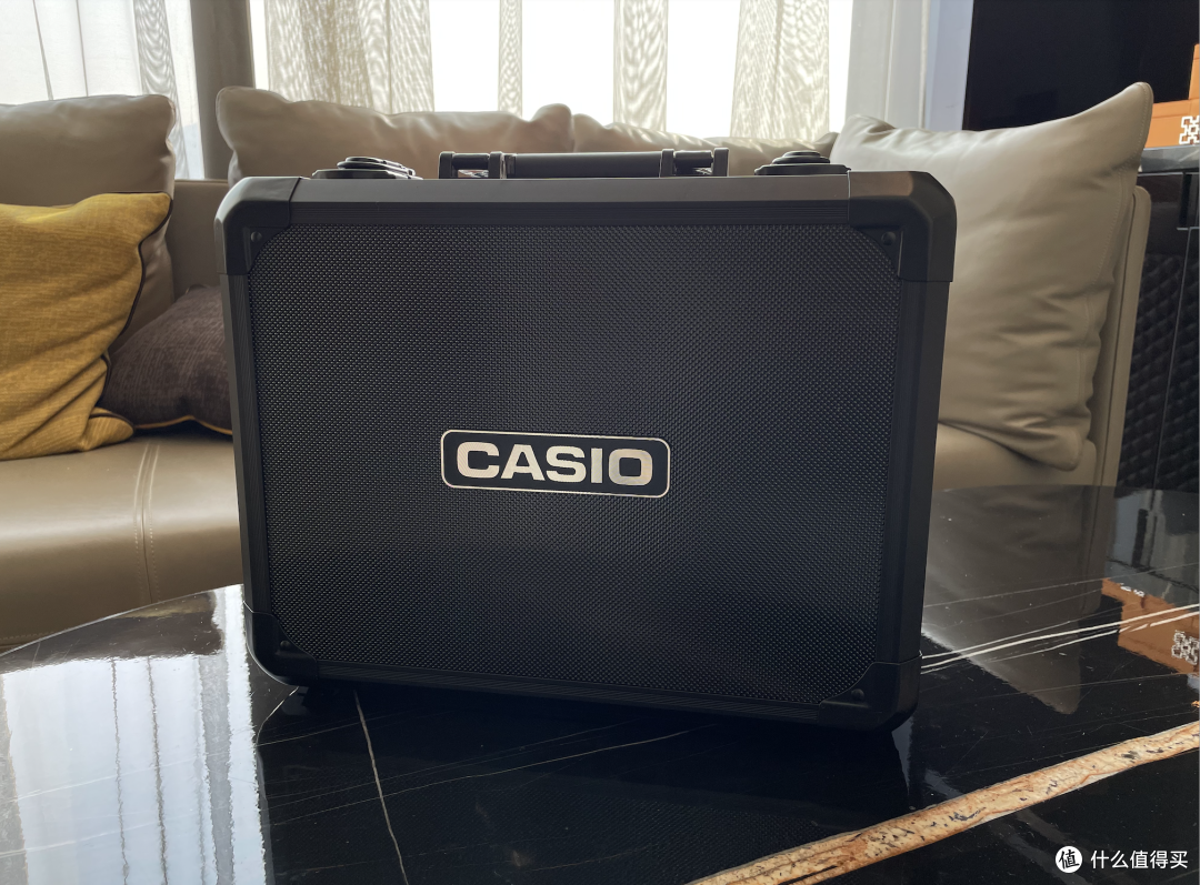 CASIO铭牌点缀在表盒中央