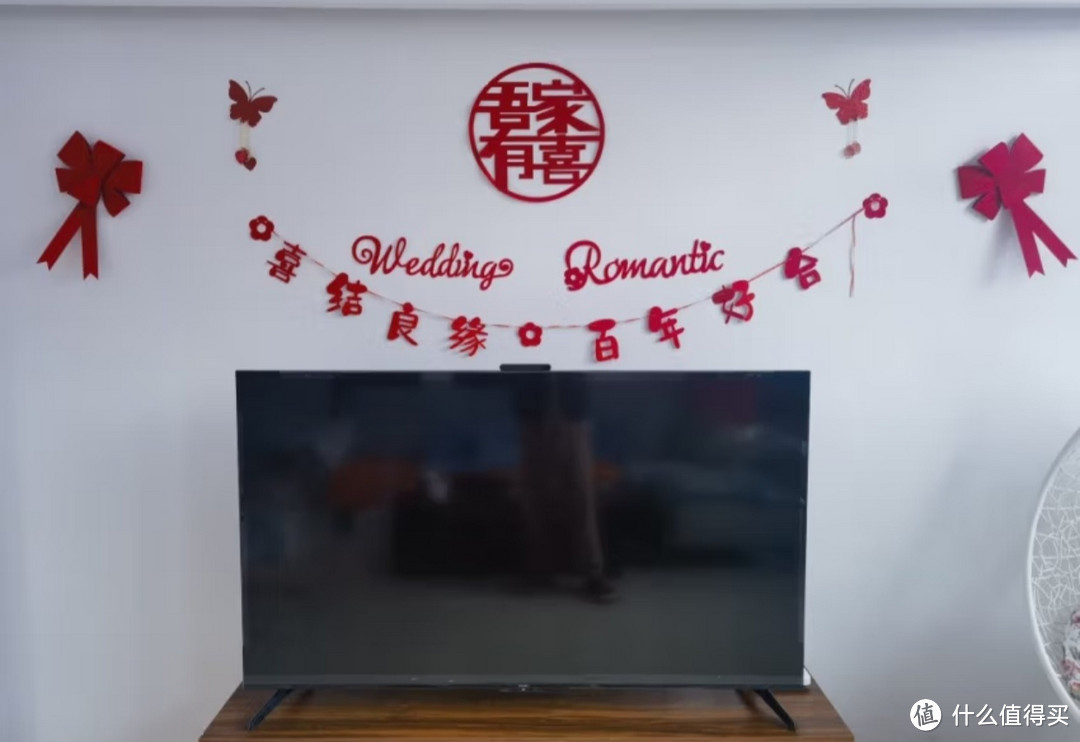 红红火火的备婚好物之仕彩 结婚电视背景墙装饰套装婚礼女方婚房布置男方卧室客厅气球桌飘