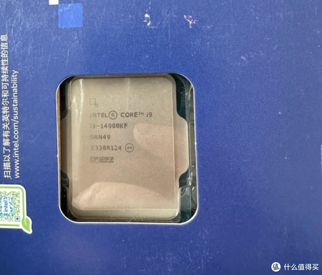 英特尔(Intel) i9-14900KF 酷睿14代 处理器 24核32线程 睿频至高可达6.0Ghz 36M三级缓存 台式机盒装CPU